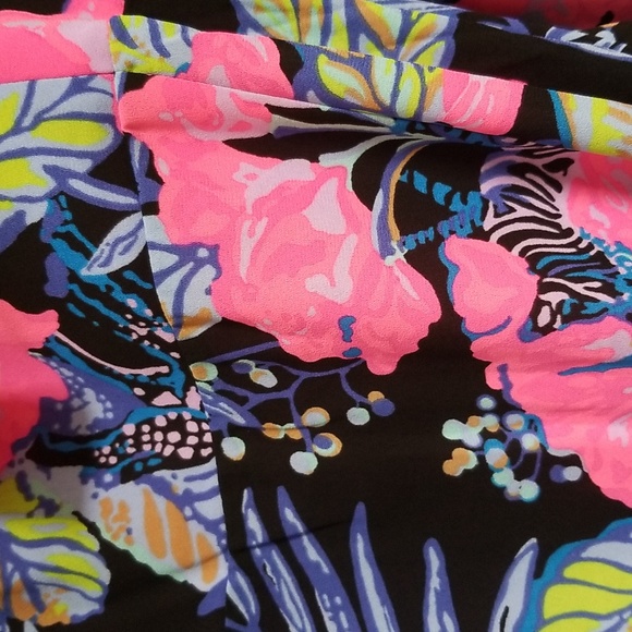 Lilly Pulitzer Lila Dress Long Sleeve Dress in Onyx Earned Stripes - Picture 7 of 15